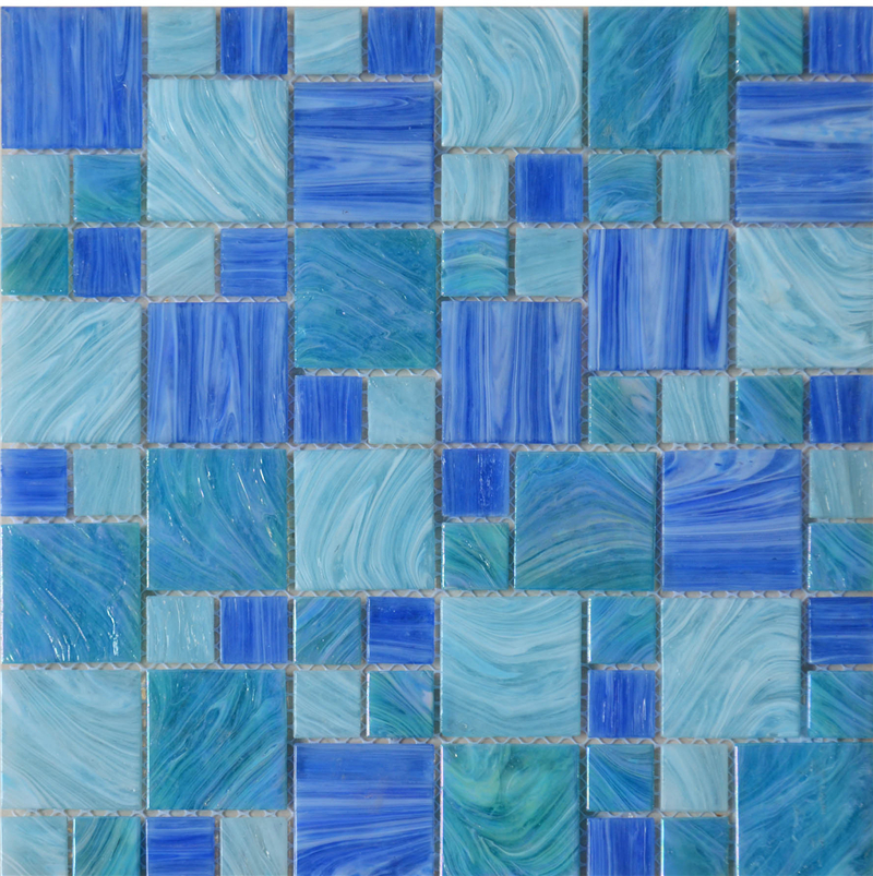 Goldline Wall Decorative Glass Mosaic Tile from China manufacturer - Ralart