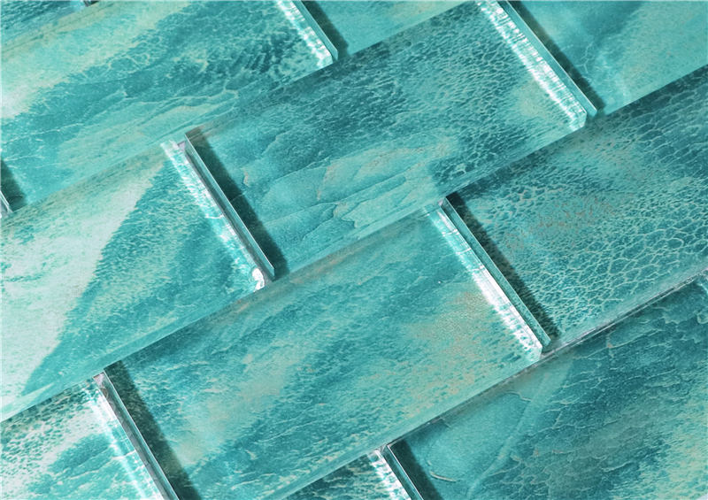 Laminated Crystal Glass Mosaic Tile Manufacturer