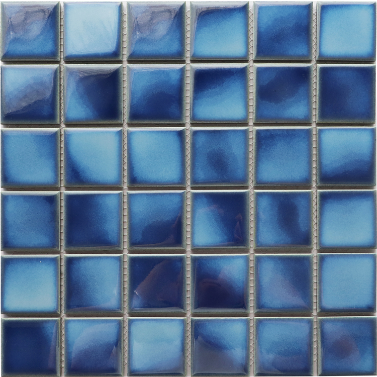 Classic Design Blue Mix Poecelain Ceramic Mosaics
